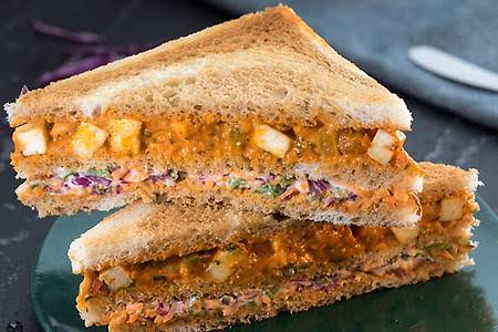 Peri  Peri Paneer Sandwich